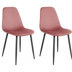 2 x Stockholm Spisebordsstol Rosa