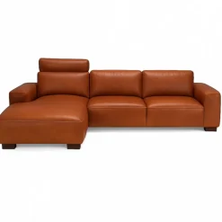 Aarhus chaiselong lædersofa venstrevendt