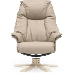 Aars Lænestol i ægte Soleda læder