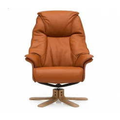 Aars Lænestol i ægte Soleda læder