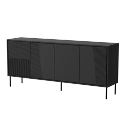 ABI kommode mat Sort/mat Sort