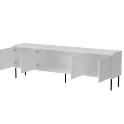 ABI TV bord mat Hvid/mat Hvid