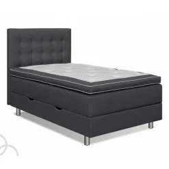 Accent Boksmadras M. Opbevaring 90x200 cm grå