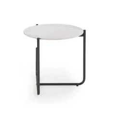 ACUNA S sofabord, Hvid marmor