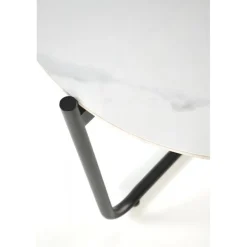 ACUNA S sofabord, Hvid marmor