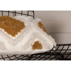 Ada Pudeovertræk - Brun og Hvid