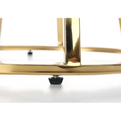 AFINA S, sofabord, spejl / guld