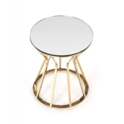 AFINA S, sofabord, spejl / guld