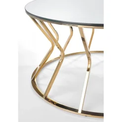 AFINA, sofabord, spejl / guld