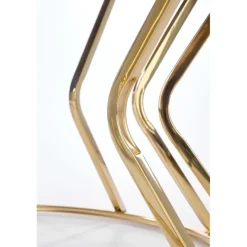 AFINA, sofabord, spejl / guld