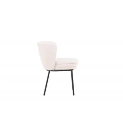 Agnes Spisebordsstol - Sort og Hvid