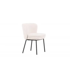 Agnes Spisebordsstol - Sort og Hvid