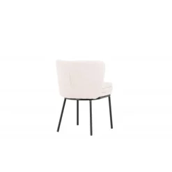 Agnes Spisebordsstol - Sort og Hvid