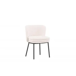 Agnes Spisebordsstol - Sort og Hvid