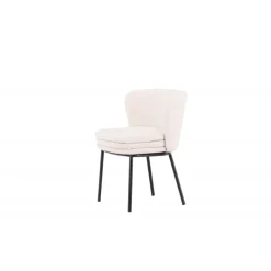 Agnes Spisebordsstol - Sort og Hvid