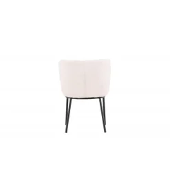 Agnes Spisebordsstol - Sort og Hvid