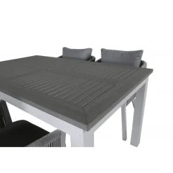 Albany Loungesæt - Havemøbelsæt - Grå,Hvid