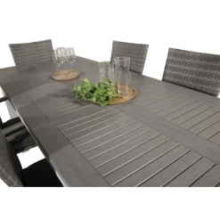 Albany t Loungesæt - Havemøbelsæt - Grå,Hvid