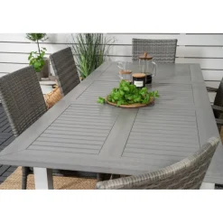 Albany t Loungesæt - Havemøbelsæt - Grå,Hvid