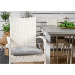 Albany t Loungesæt - Havemøbelsæt - Grå,Hvid