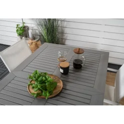 Albany t Loungesæt - Havemøbelsæt - Grå,Hvid