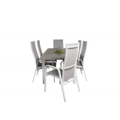 Albany t Loungesæt - Havemøbelsæt - Grå,Hvid