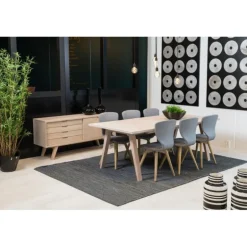 A-Line spisebord hvid spånplade