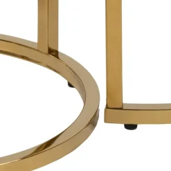 Alisma indskudsbord hvid glas