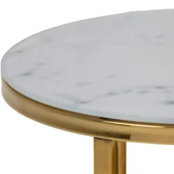 Alisma indskudsbord hvid glas