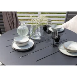 Alma Rund Spisebord - Sort