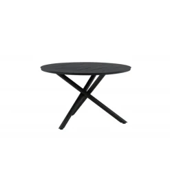 Alma Rund Spisebord - Sort