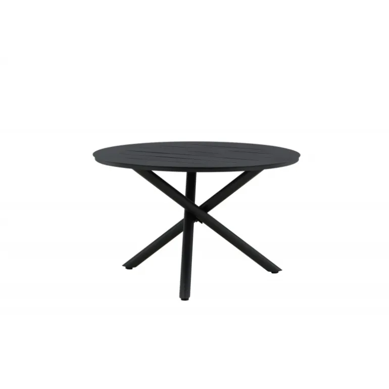 Alma Rund Spisebord - Sort