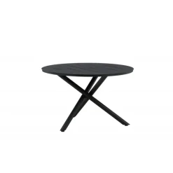 Alma Rund Spisebord - Sort