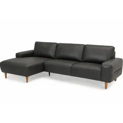 Almind læder chaiselongsofa venstrevendt