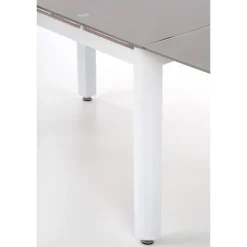 ALSTON Spisebord med udtræk - Beige/Hvid