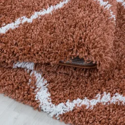 Alvor Shaggy tæppe Geometrisk - Terra