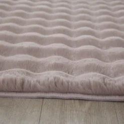 Ambiance Shaggy Tæppeløber Ensfarvet - Beige