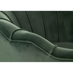 AMORINITO Lænestol - Mørkegrøn Velour