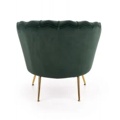 AMORINITO Lænestol - Mørkegrøn Velour