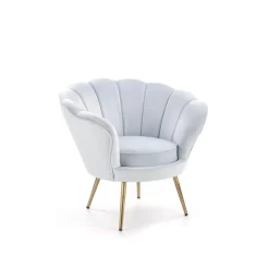 AMORINO lænestol, - Lyseblå