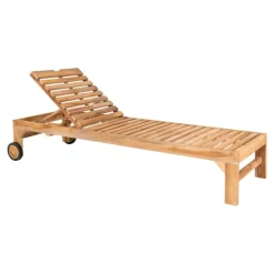 Andorra Teak Solvogn - Solvogn i teaktræ