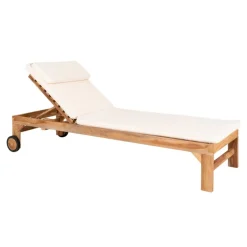 Andorra Teak Solvogn - Solvogn i teaktræ