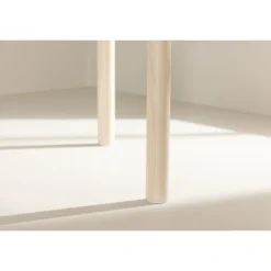 Andy Ovalt spisebord - Hvid