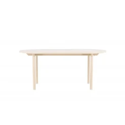 Andy Ovalt spisebord - Hvid