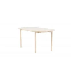 Andy Ovalt spisebord - Hvid