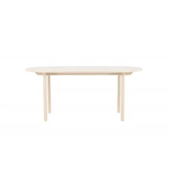 Andy Ovalt spisebord - Hvid