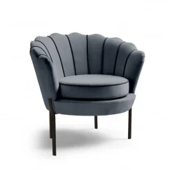 ANGELO lænestol Grå / Sort