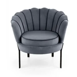 ANGELO lænestol Grå / Sort