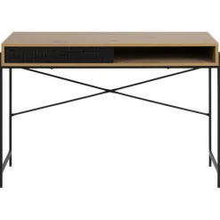 Angus skrivebord naturlig MDF