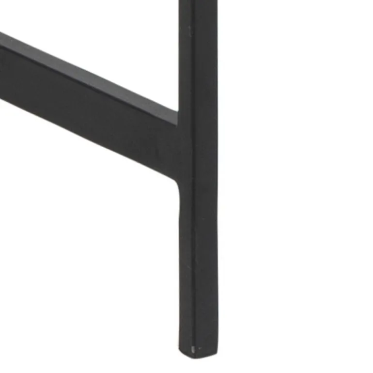 Angus skrivebord sort MDF